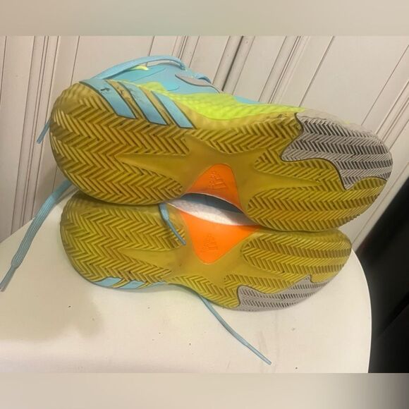 Adidas HARDEN Vol. 6 Pulse Aqua Solar Orange | Size 11 | GV8703 Basketball - Picture 7 of 14